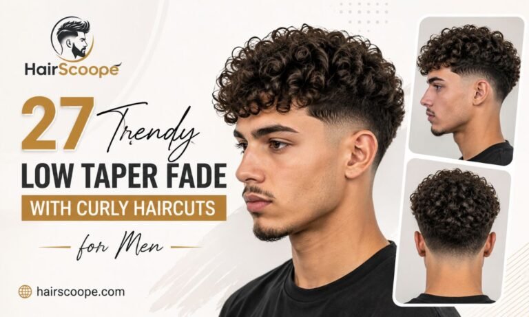 27 Trendy Low Taper Fade With Curly Haircuts for Men