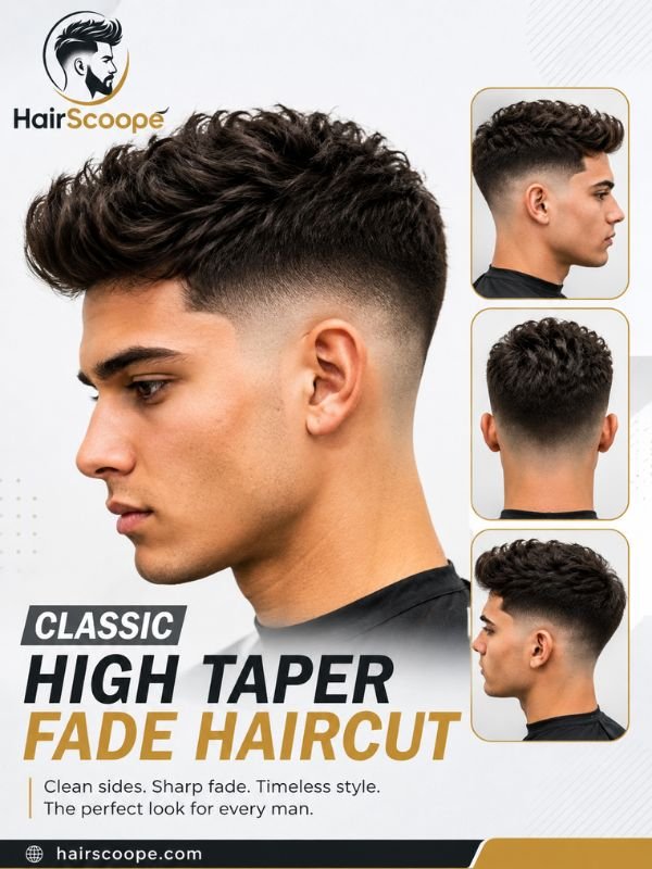 Classic High Taper Fade Haircut