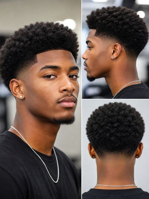 Fresh Low Taper Afro Style