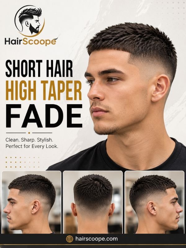 Short Hair High Taper Fade