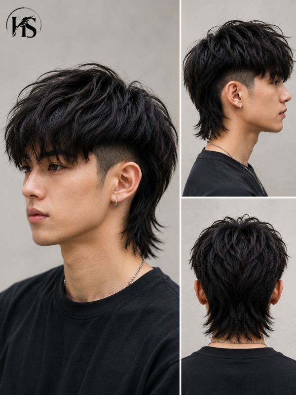 Two Block Mullet Undercut
