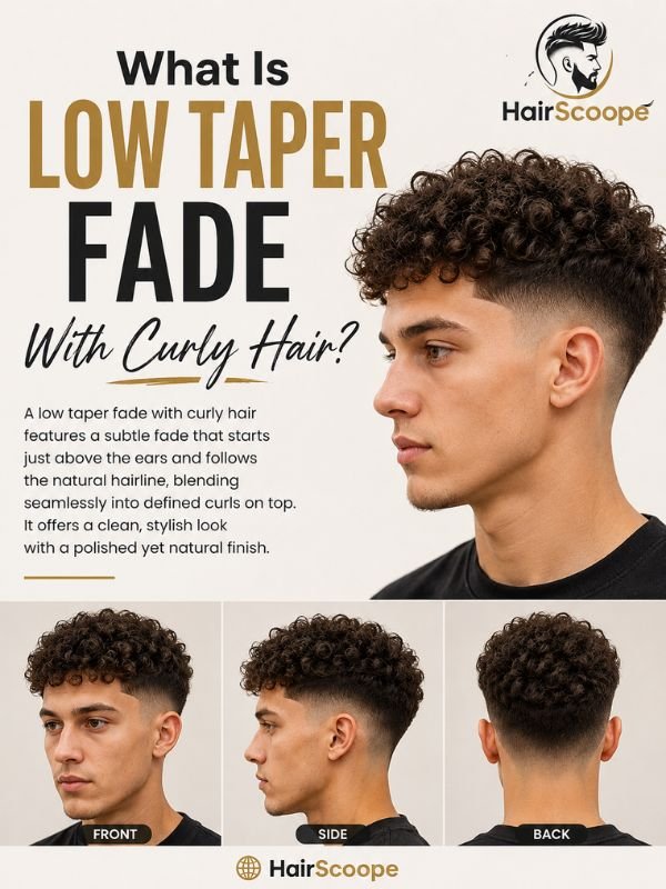 What Is Low Taper Fade With Curly Hair?