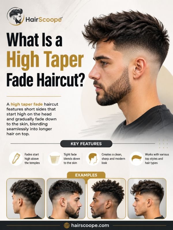 What Is a High Taper Fade Haircut