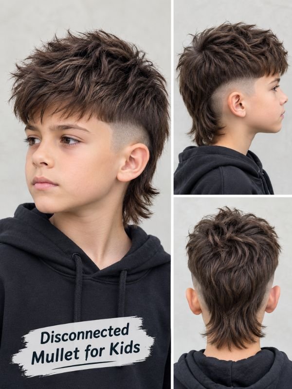 Disconnected Mullet for Kids