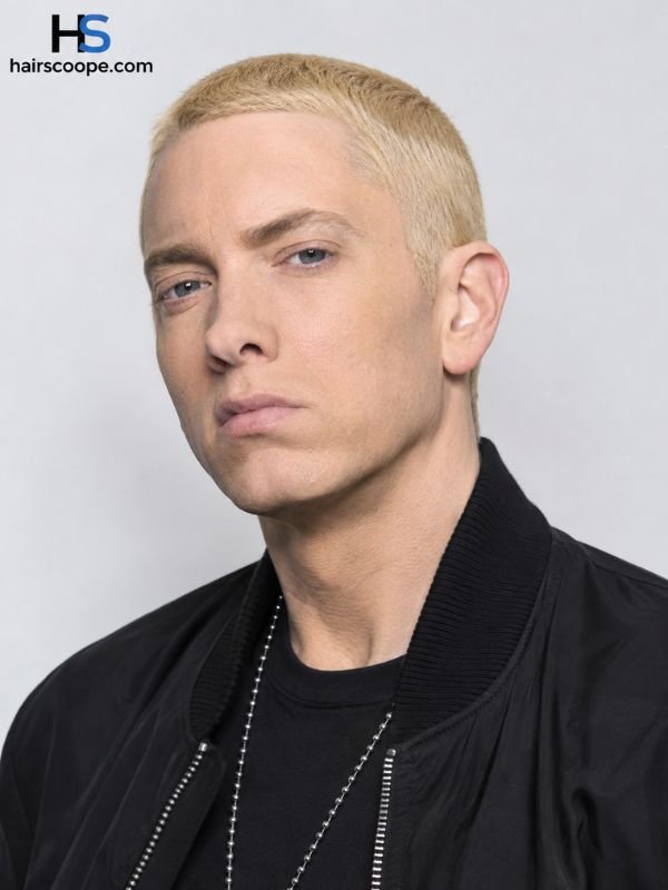 Eminem Blonde Buzz Cut