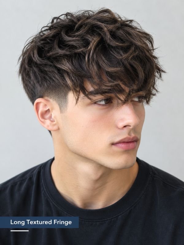 Long Textured Fringe