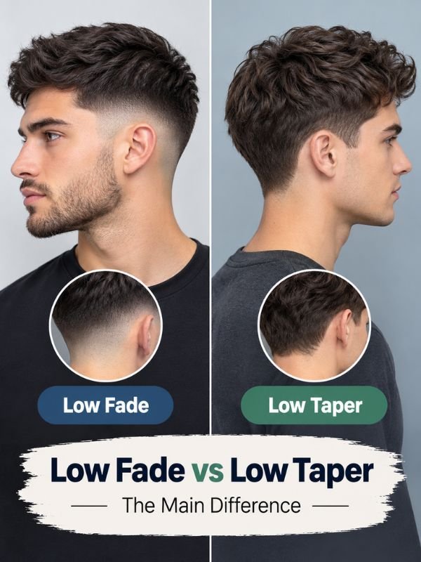 Low Fade vs Low Taper The Main Difference