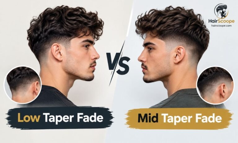 Low Taper Fade vs Mid Taper Fade