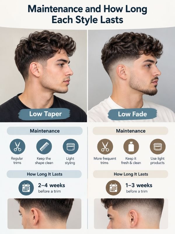 Maintenance and How Long Each Style Lasts