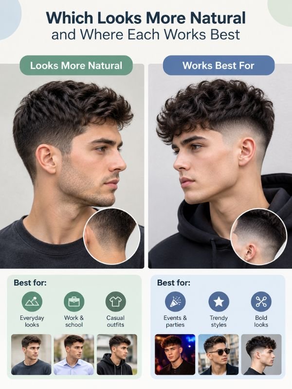 Which Looks More Natural and Where Each Works Best